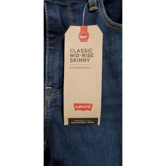 NWT Levi's Women's 720 High Rise Super Skinny Jeans -10YYG - Picture 7 of 10